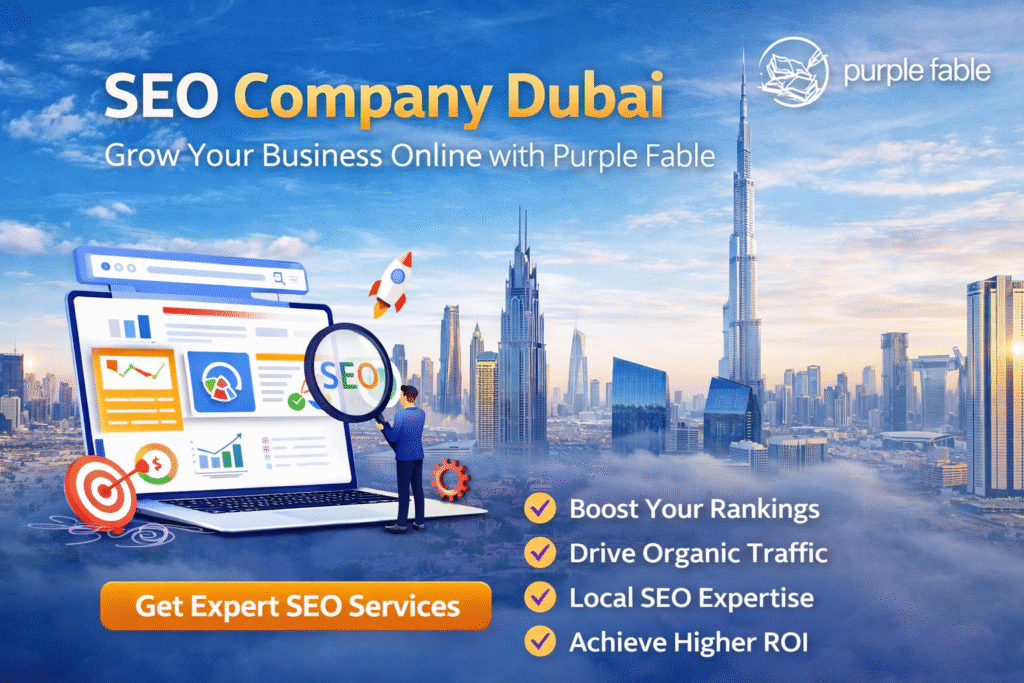 SEO Company Dubai - Purple Fable
