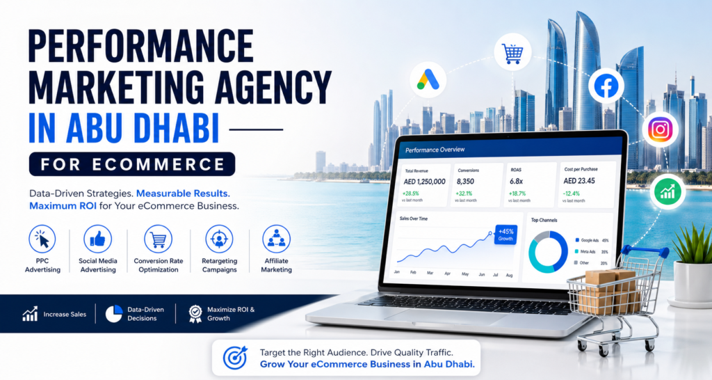 Performance Marketing Agency in Abu Dhabi for eCommerce