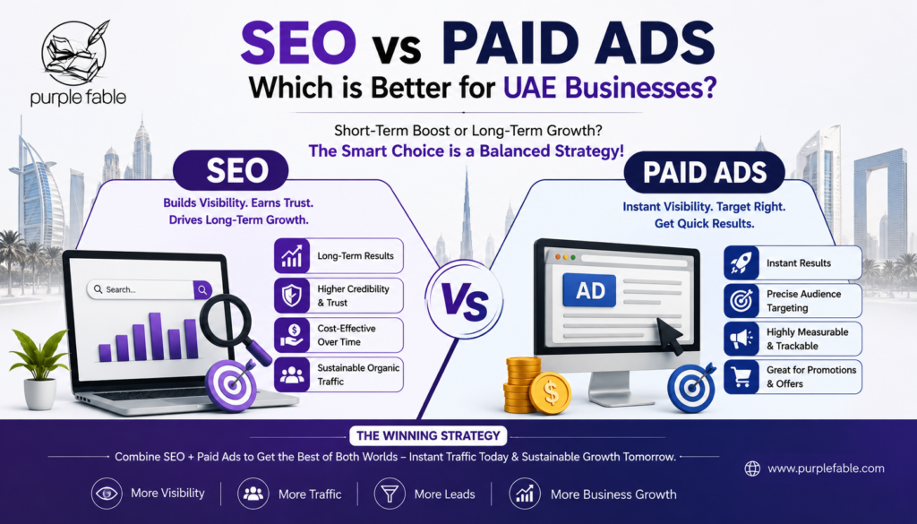 SEO vs Paid Ads: Which is Better for UAE Businesses?